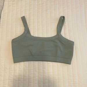 Mint Green, Garage knitted crop top